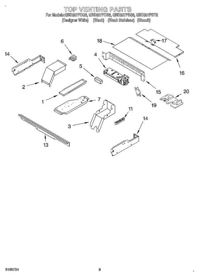 Diagram for GBD307PDT6