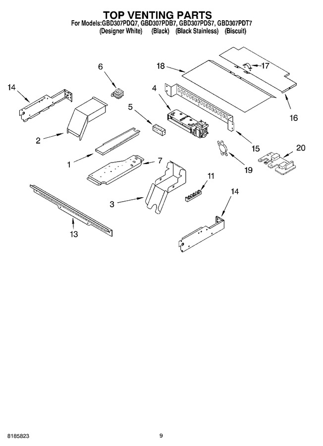 Diagram for GBD307PDQ7