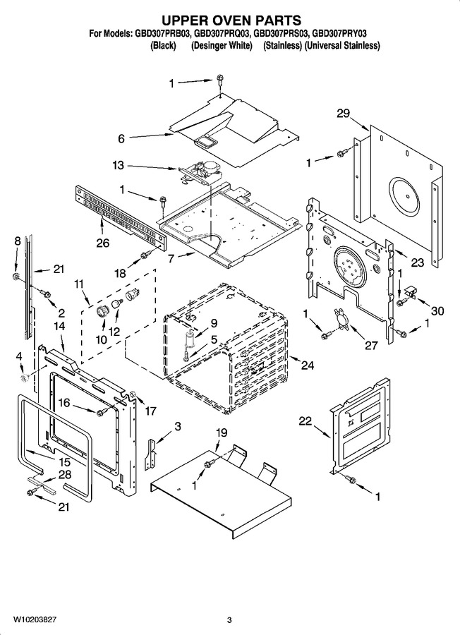 Diagram for GBD307PRB03