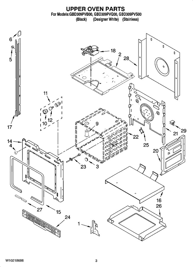 Diagram for GBD309PVS00