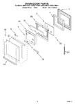 Diagram for 03 - Oven Door Parts