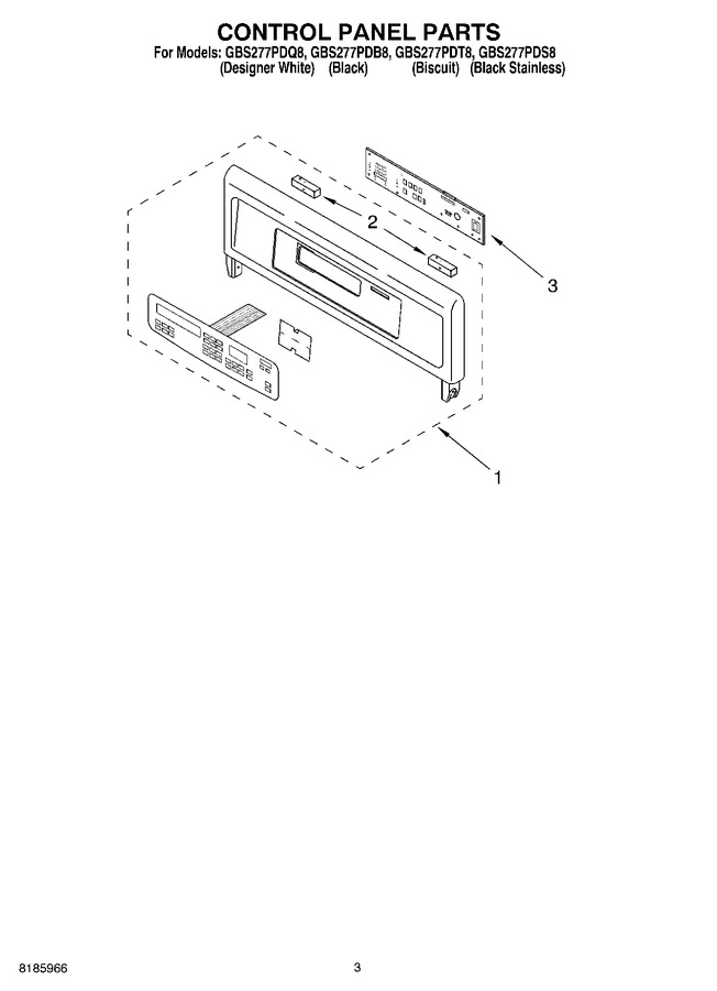 Diagram for GBS277PDS8