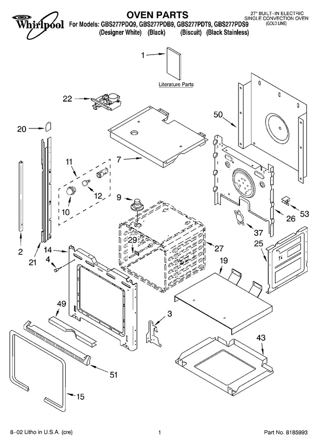 Diagram for GBS277PDT9