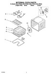 Diagram for 04 - Internal Oven Parts