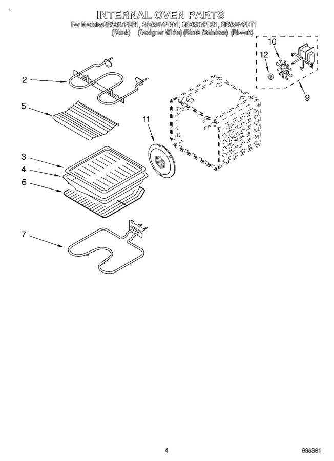 Diagram for GBS307PDQ1