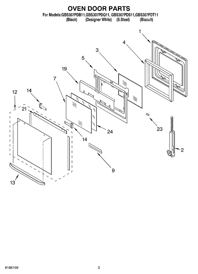 Diagram for GBS307PDQ11