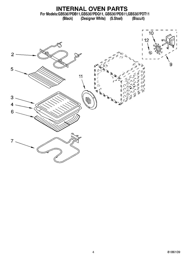 Diagram for GBS307PDQ11