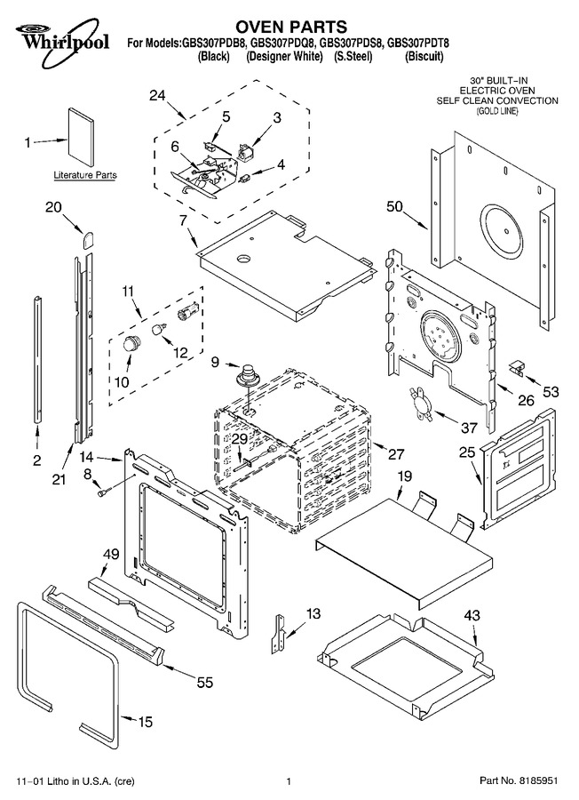 Diagram for GBS307PDQ8