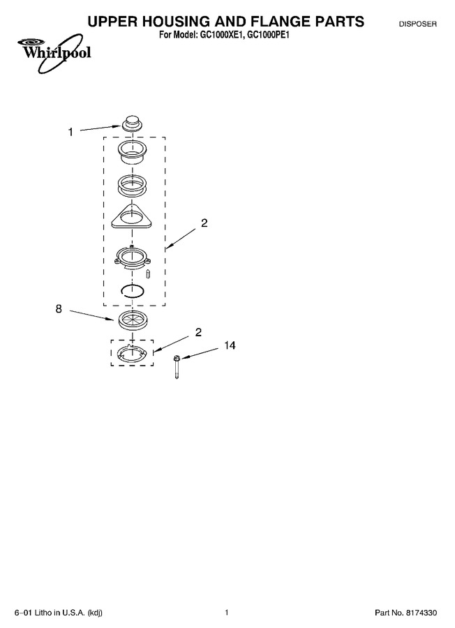 Diagram for GC1000PE1