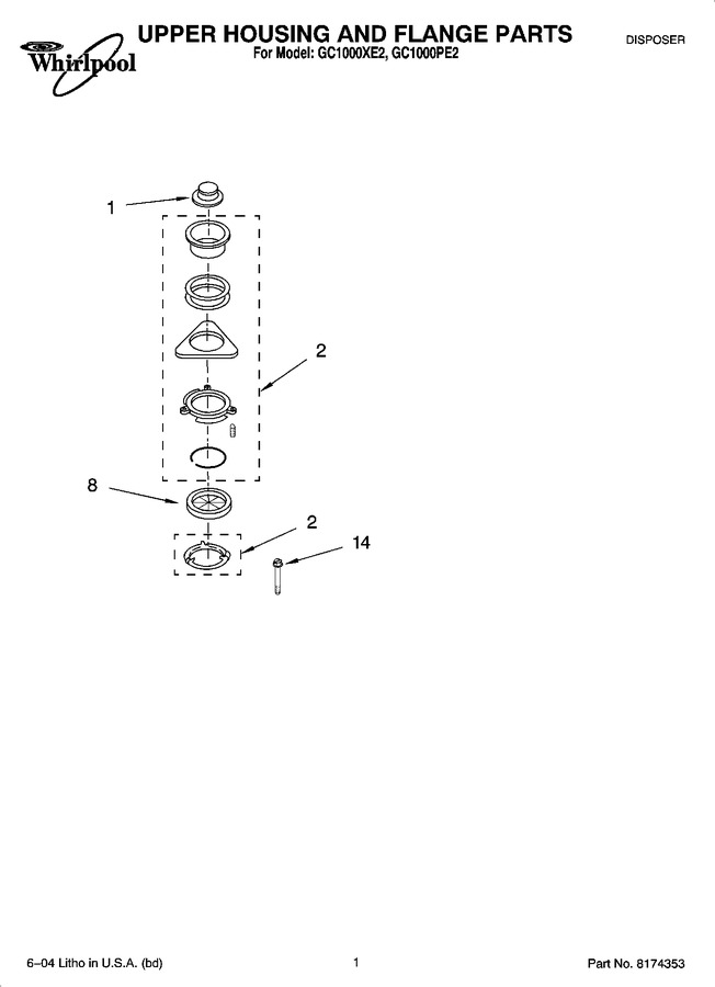 Diagram for GC1000PE2