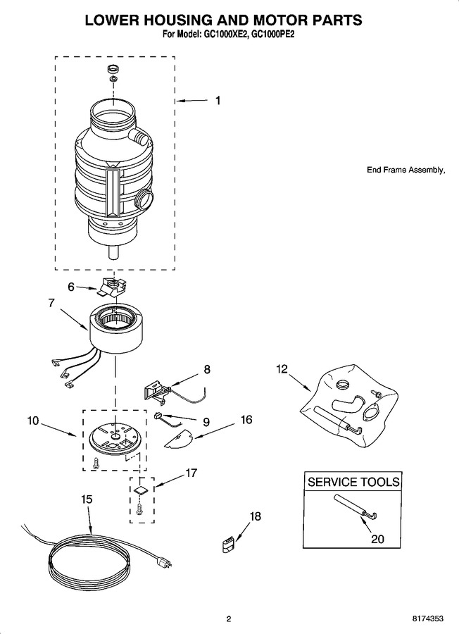 Diagram for GC1000PE2