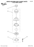 Diagram for 01 - Upper Housing And Flange Parts