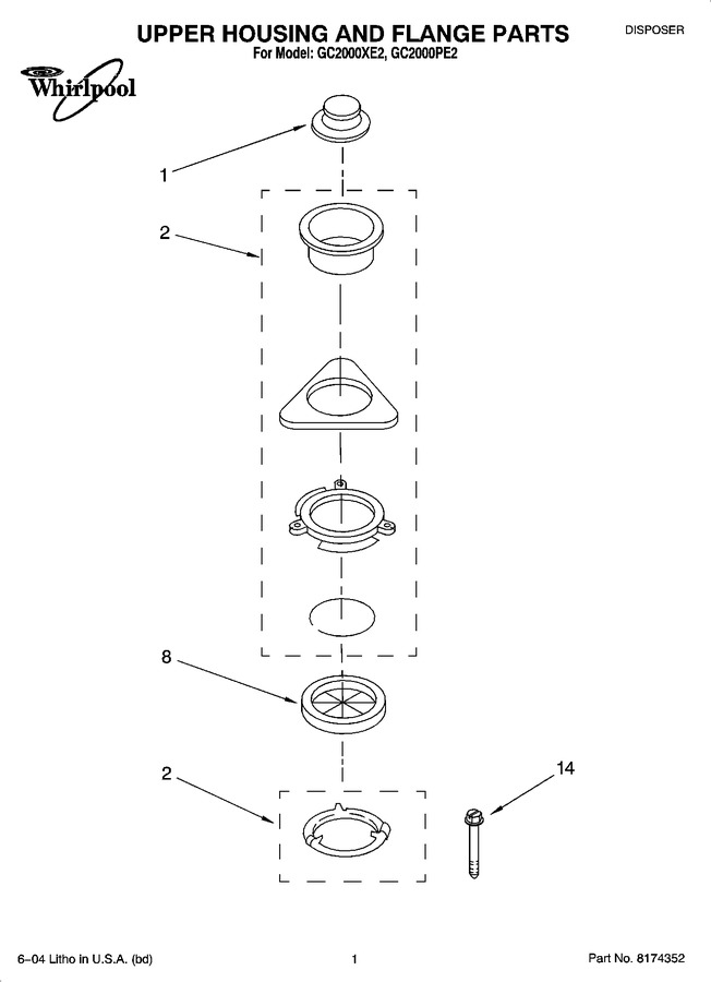 Diagram for GC2000PE2