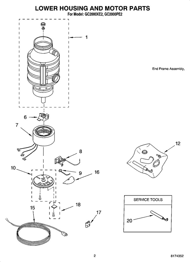 Diagram for GC2000PE2