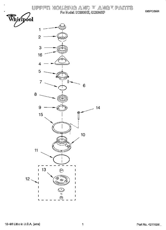Diagram for GC2000XP