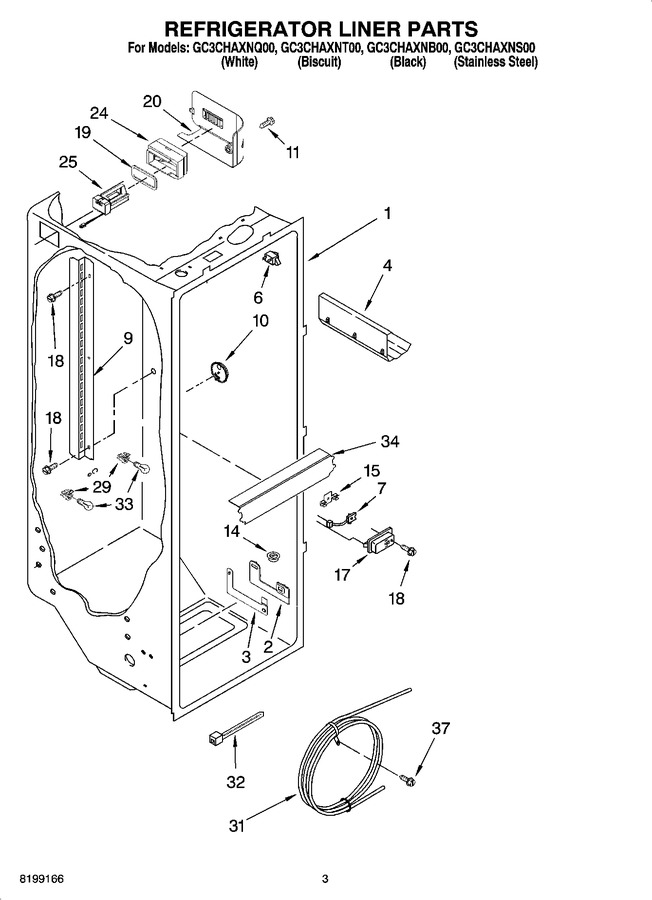 Diagram for GC3CHAXNS00