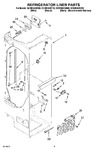 Diagram for 02 - Refrigerator Liner Parts