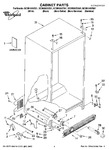 Diagram for 01 - Cabinet Parts