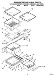 Diagram for 03 - Refrigerator Shelf Parts