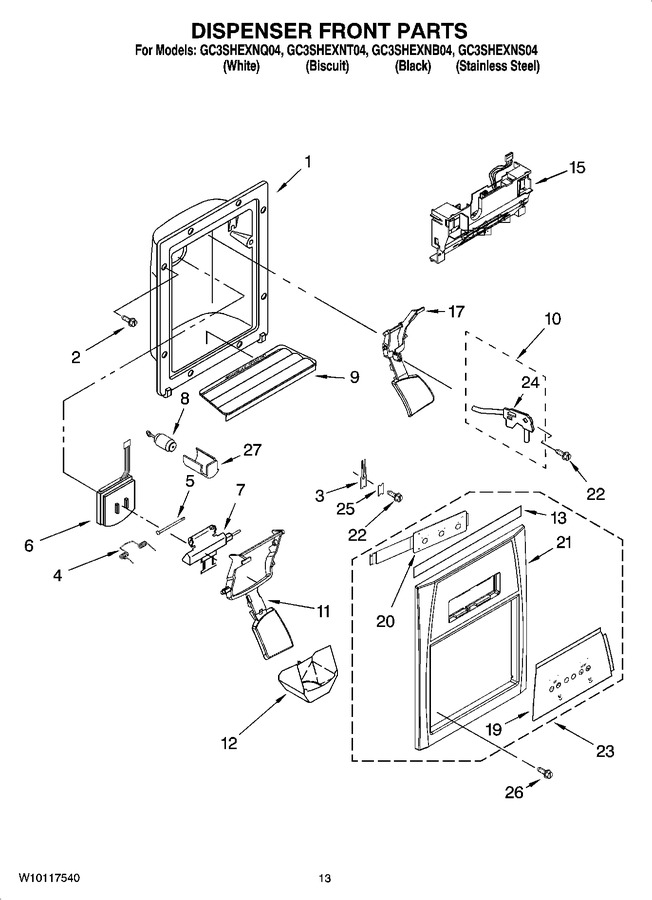 Diagram for GC3SHEXNB04