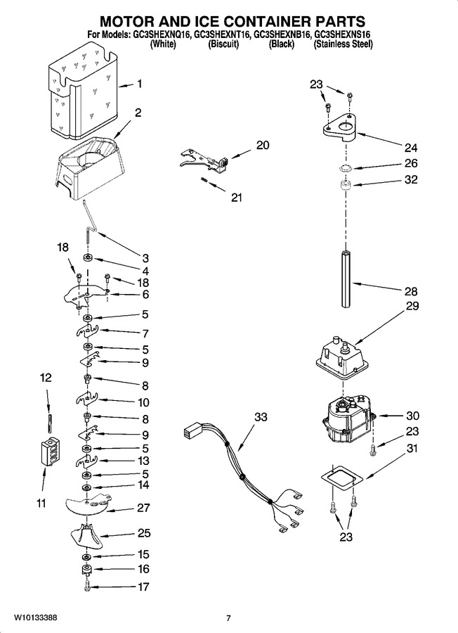 Diagram for GC3SHEXNS16
