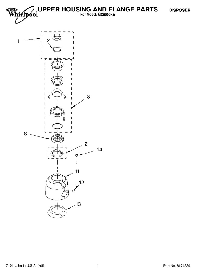 Diagram for GC5000XE