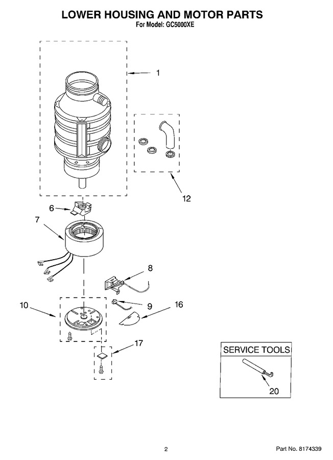 Diagram for GC5000XE