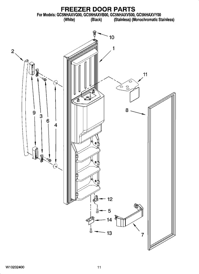 Diagram for GC5NHAXVB00
