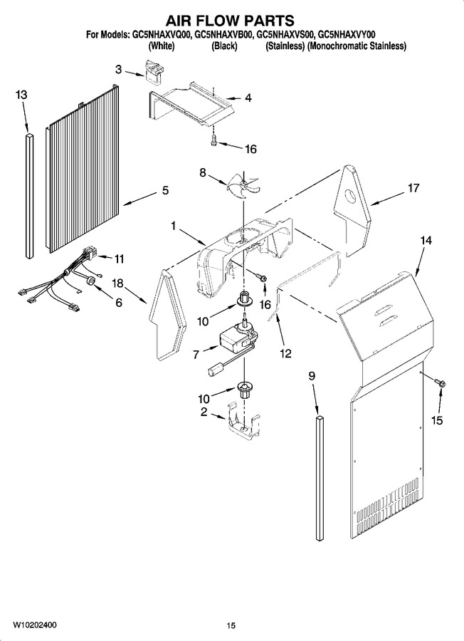 Diagram for GC5NHAXVB00