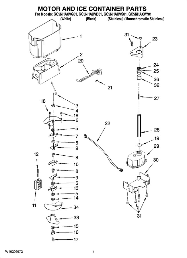 Diagram for GC5NHAXVB01