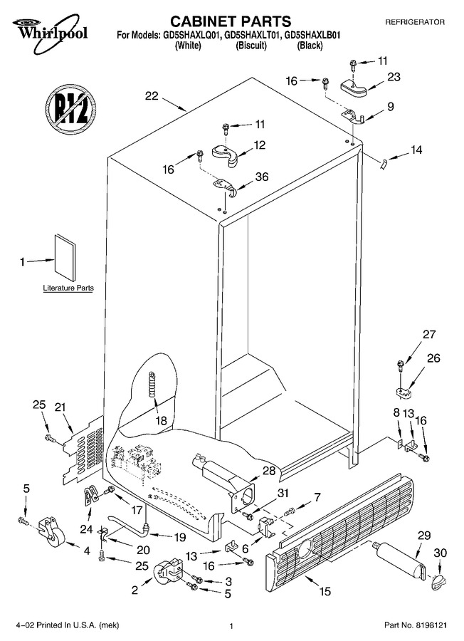 Diagram for GC5SHAXLT01