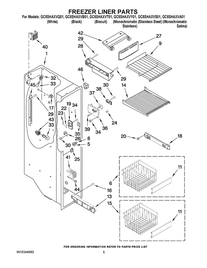 Diagram for GC5SHAXVA01