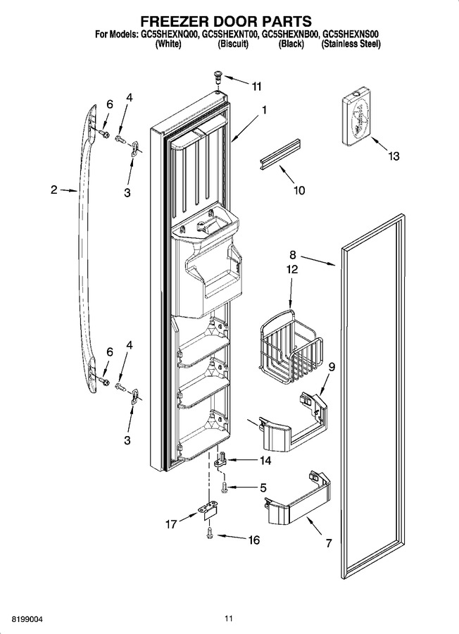 Diagram for GC5SHEXNS00