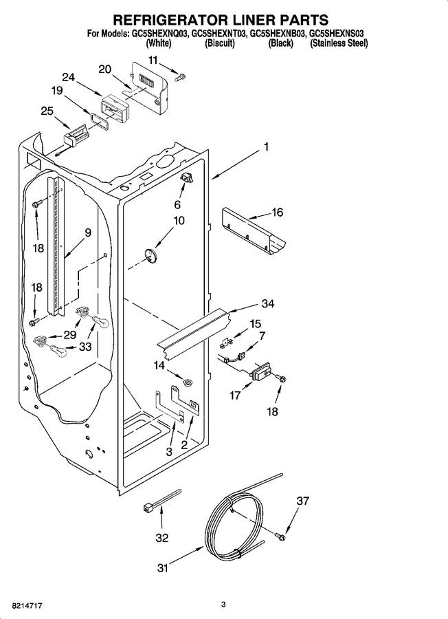 Diagram for GC5SHEXNB03