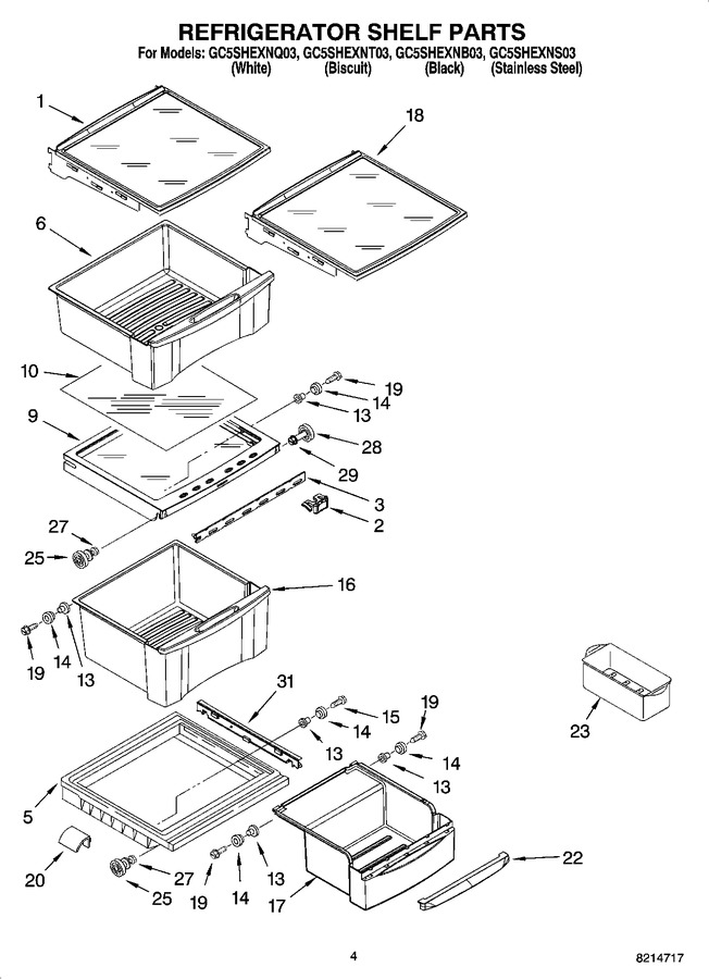 Diagram for GC5SHEXNB03