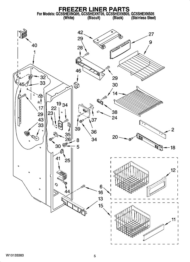 Diagram for GC5SHEXNB05