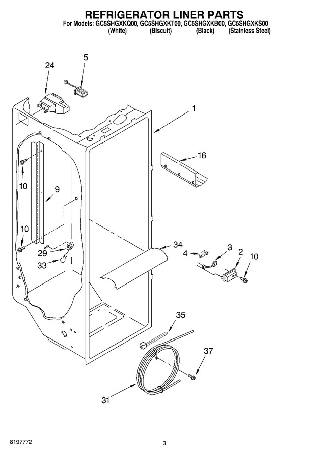 Diagram for GC5SHGXKS00