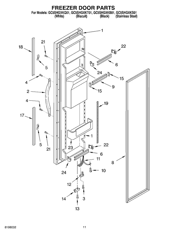 Diagram for GC5SHGXKT01