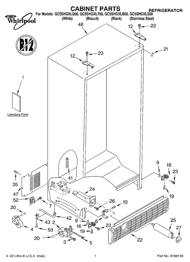 Diagram for GC5SHGXLS00