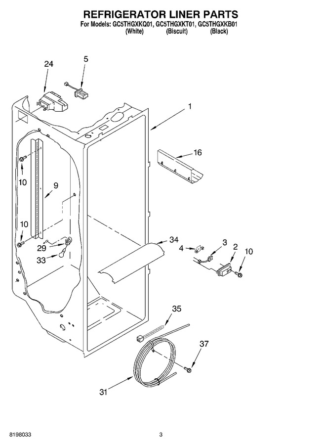Diagram for GC5THGXKT01