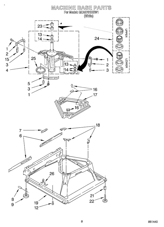 Diagram for GCA2781XSW1
