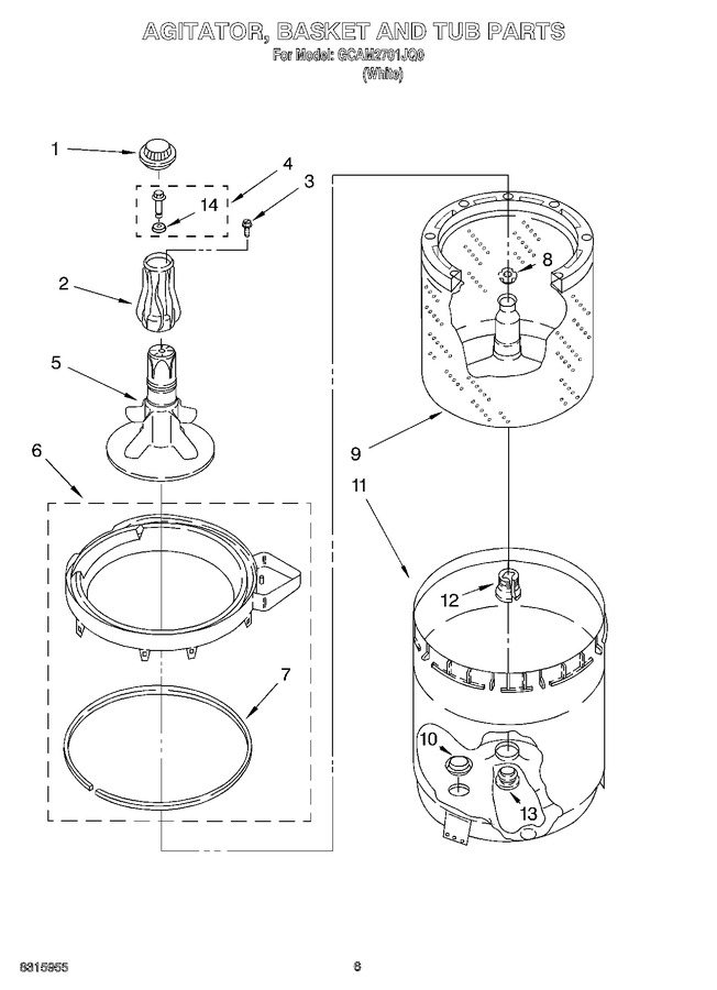Diagram for GCAM2701JQ0