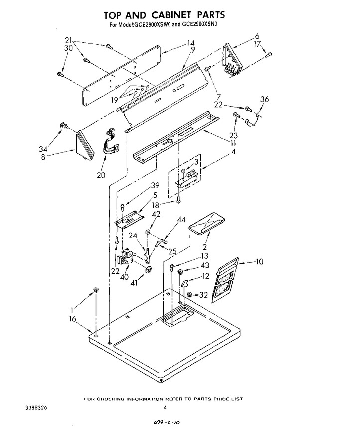 Diagram for GCE2900XSW0