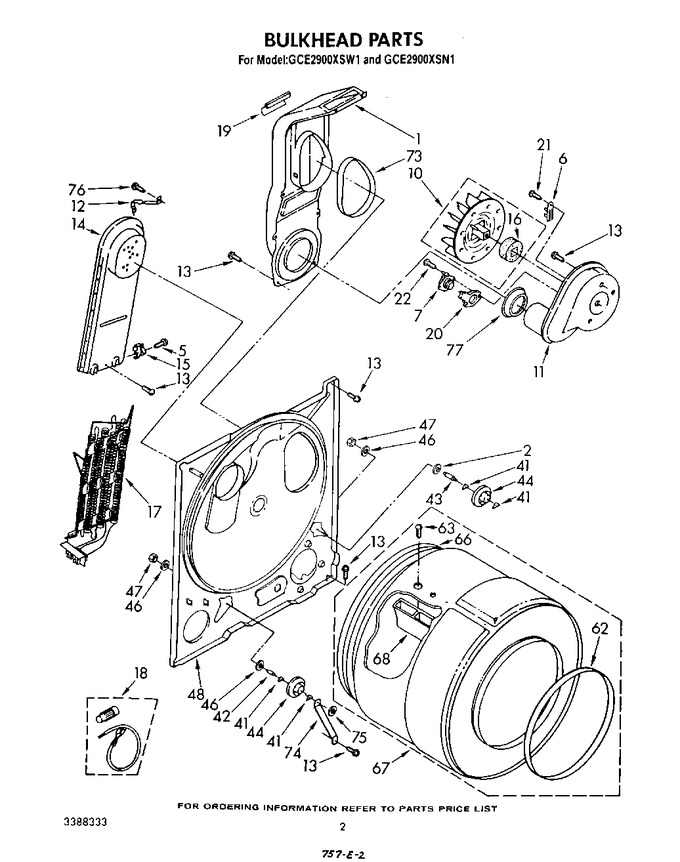 Diagram for GCE2900XSW1