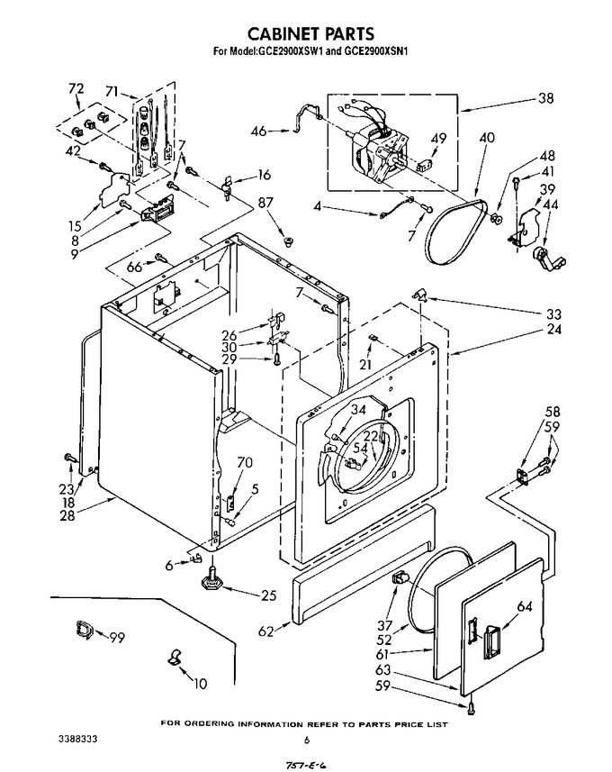 Diagram for GCE2900XSW1