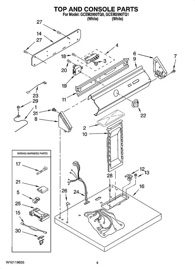 Diagram for GCEM2990TQ1