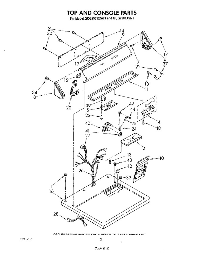 Diagram for GCG2901XSN1