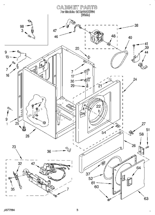 Diagram for GCG2901XSW4