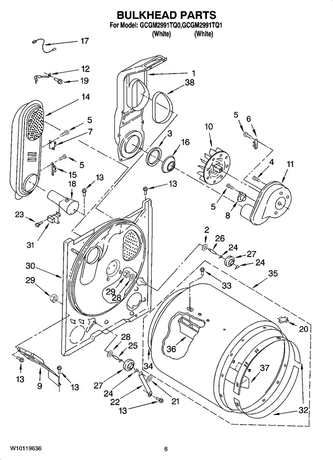 Diagram for GCGM2991TQ0