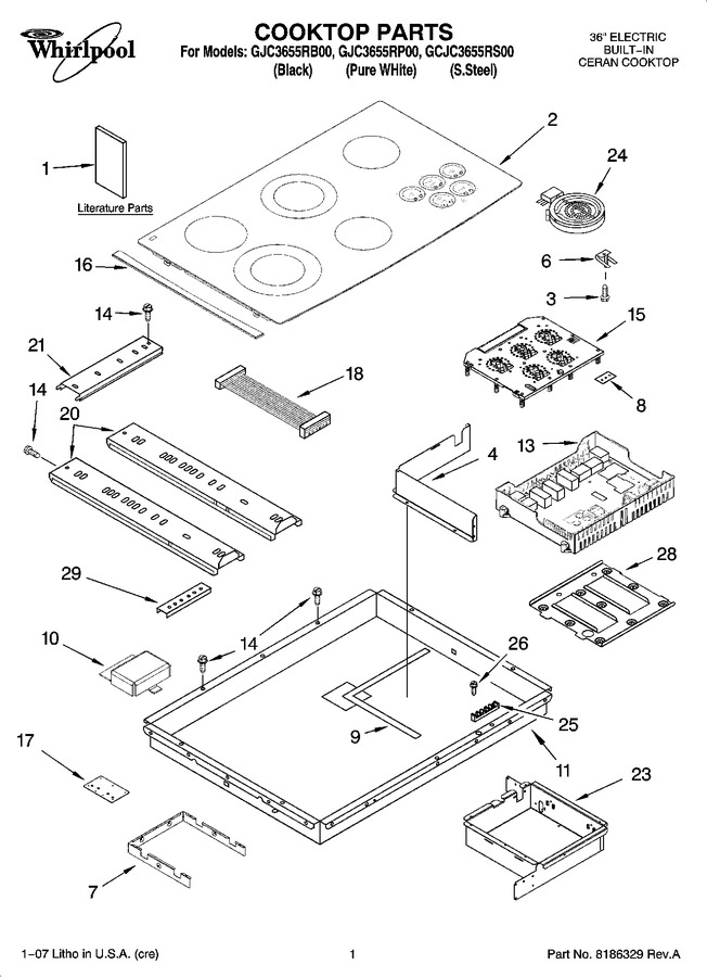 Diagram for GJC3655RB00
